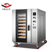 Multifunctional 8-layer 8-tray Countertop Electric Commercial Convection Oven with under shelf